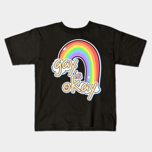 Gay is Okay Kids T-Shirt